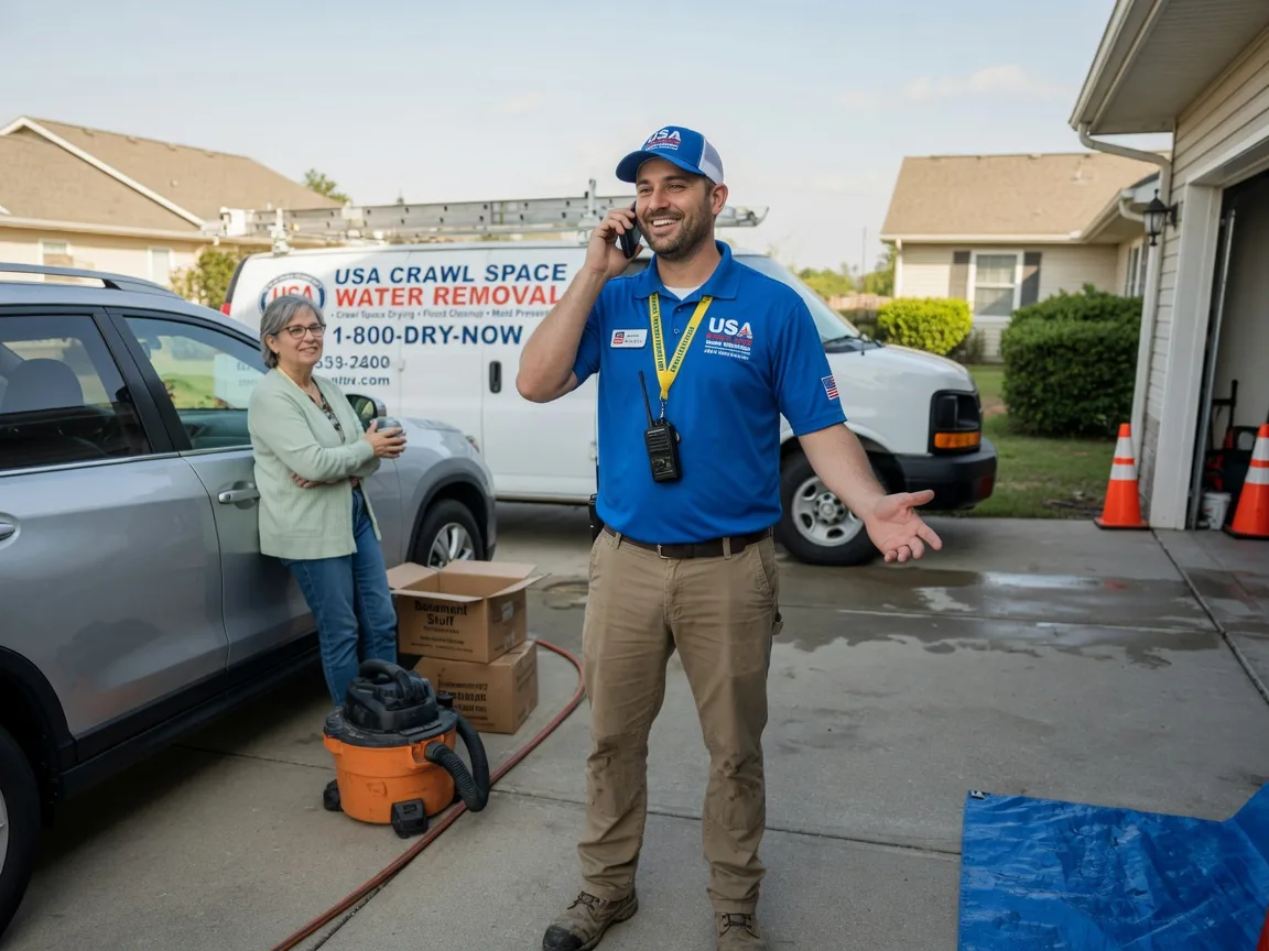 Crawl Space Water Removal Davey, NE FAQs